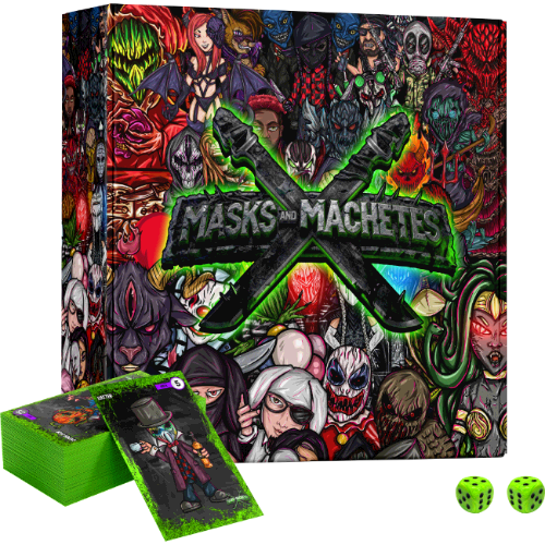 Masks & Machetes Game Box
